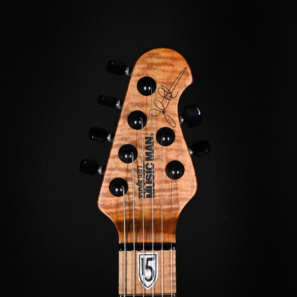 Ernie Ball Music Man JP15 Emerald Glow Roasted/ Figured Maple Neck *Miami Guitar Exclusive* 2025 (H07006)