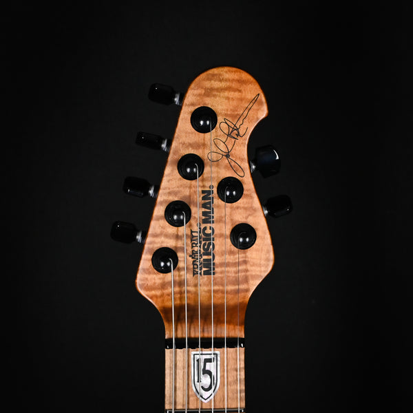 Ernie Ball Music Man JP15 Emerald Glow Roasted/ Figured Maple Neck *Miami Guitar Exclusive* 2025 (H07006)