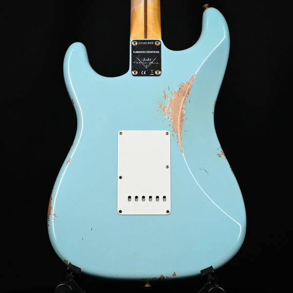 Fender Custom Shop Limited Edition '57 Stratocaster Relic- Faded Aged Daphne Blue 2024 (CZ581433)