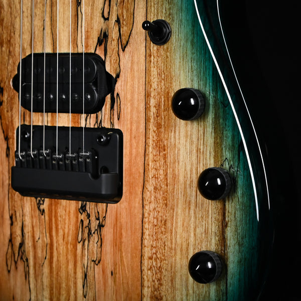 Ernie Ball Music Man JP15 Emerald Glow Roasted/ Figured Maple Neck *Miami Guitar Exclusive* 2025 (H07006)