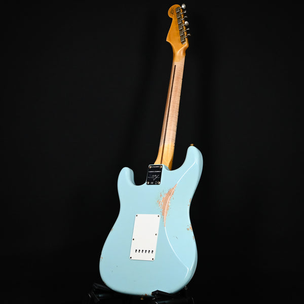 Fender Custom Shop Limited Edition '57 Stratocaster Relic- Faded Aged Daphne Blue 2024 (CZ581433)