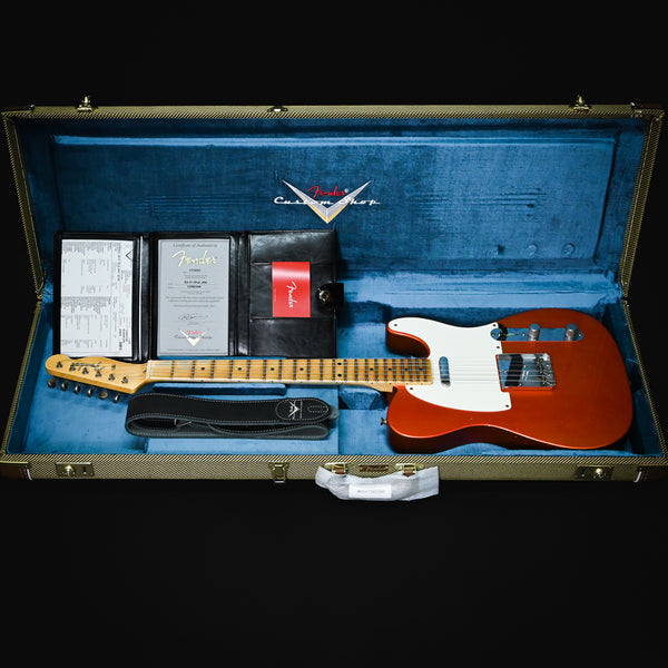 Fender Custom Shop '57 Telecaster Journeyman- Aged Candy Tangerine 2025 (CZ582406)