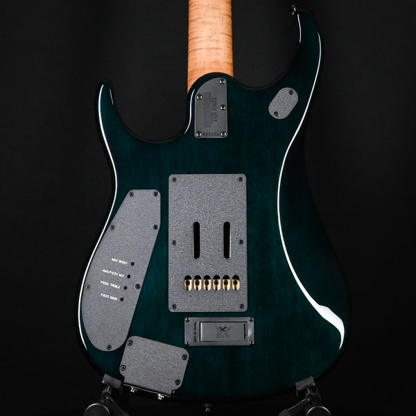 Ernie Ball Music Man JP15 Emerald Glow Roasted/ Figured Maple Neck *Miami Guitar Exclusive* 2025 (H07006)