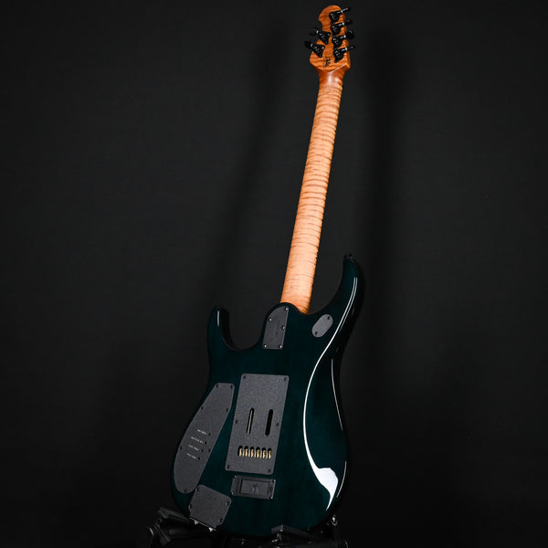 Ernie Ball Music Man JP15 Emerald Glow Roasted/ Figured Maple Neck *Miami Guitar Exclusive* 2025 (H07006)
