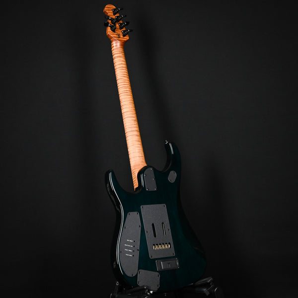 Ernie Ball Music Man JP15 Emerald Glow Roasted/ Figured Maple Neck *Miami Guitar Exclusive* 2025 (H07006)