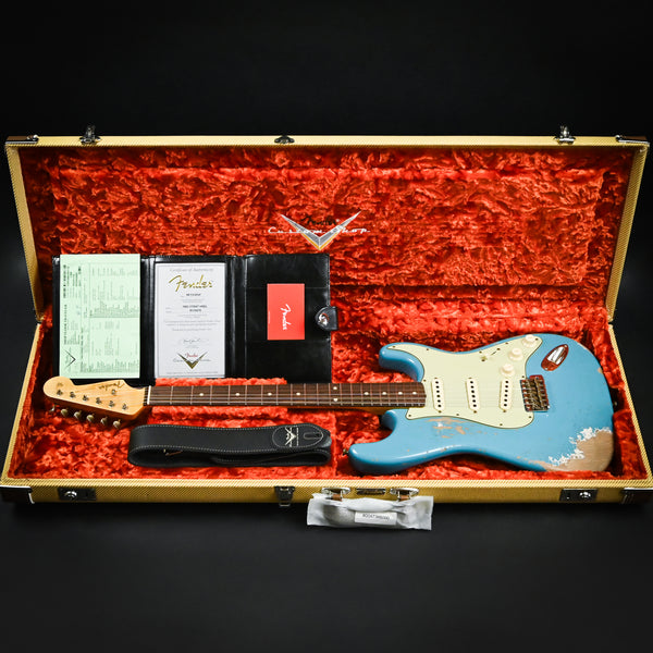 Fender Custom Shop 1962 Stratocaster Heavy Relic- Taos Turquoise 2024 (R135876)