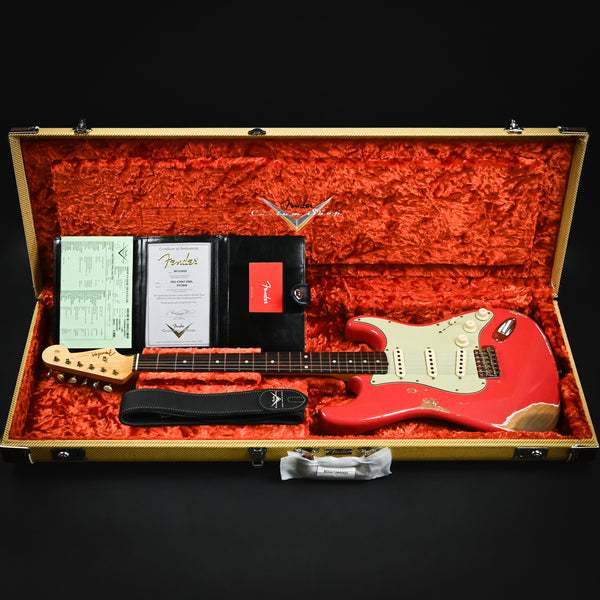 Fender Custom Shop 1962 Stratocaster Heavy Relic- Fiesta Red 2024 (R135848)