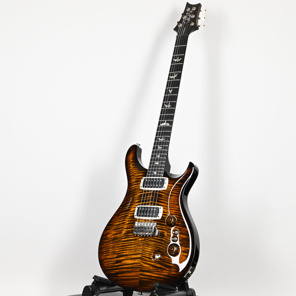 PRS Custom 24-08 Electric Guitar- Black Gold Wraparound Burst 2025 (0419236)