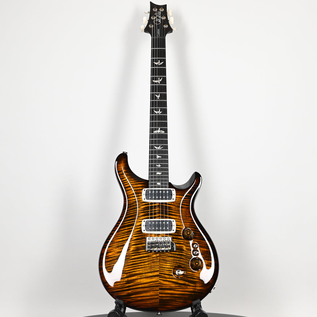 PRS Custom 24-08 Electric Guitar- Black Gold Wraparound Burst 2025 (0419236)
