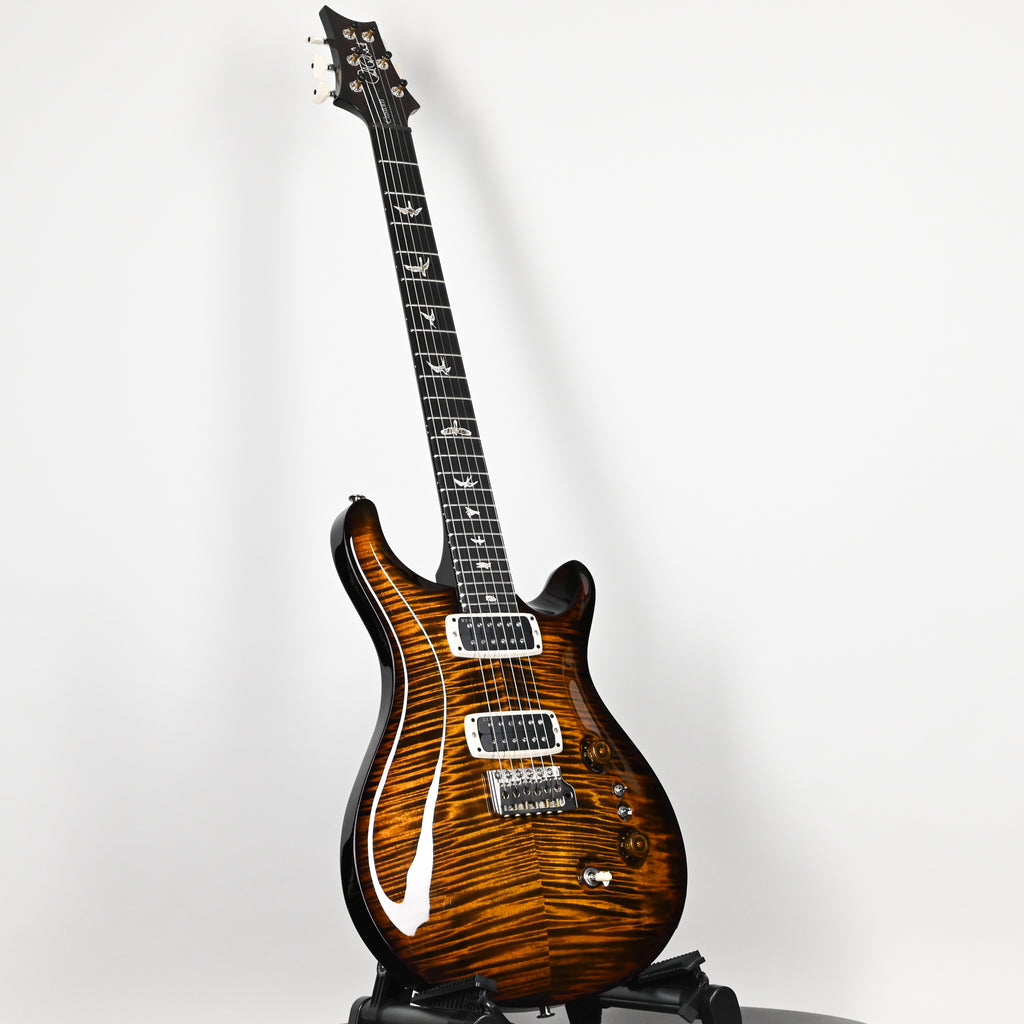 PRS Custom 24-08 Electric Guitar- Black Gold Wraparound Burst 2025 (0419236)