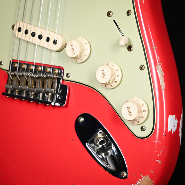 Fender Custom Shop 1962 Stratocaster Heavy Relic- Fiesta Red 2024 (R135848)