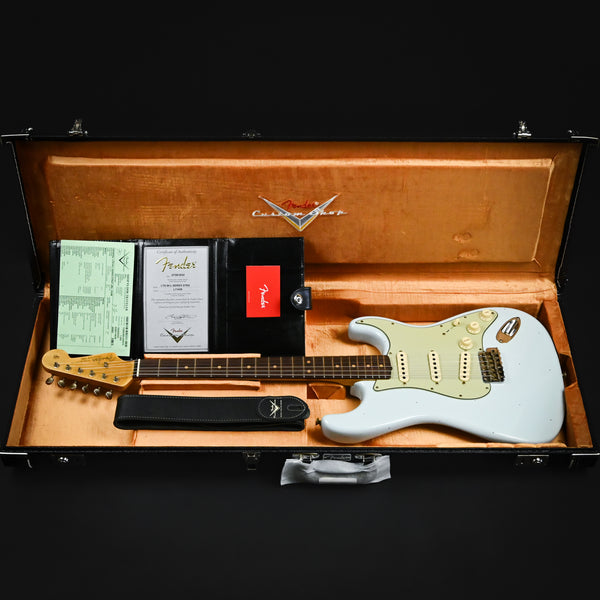 Fender Custom Shop Limited Edition '64 L-Series Stratocaster Journeyman- Faded Sonic Blue 2024 (L11436)