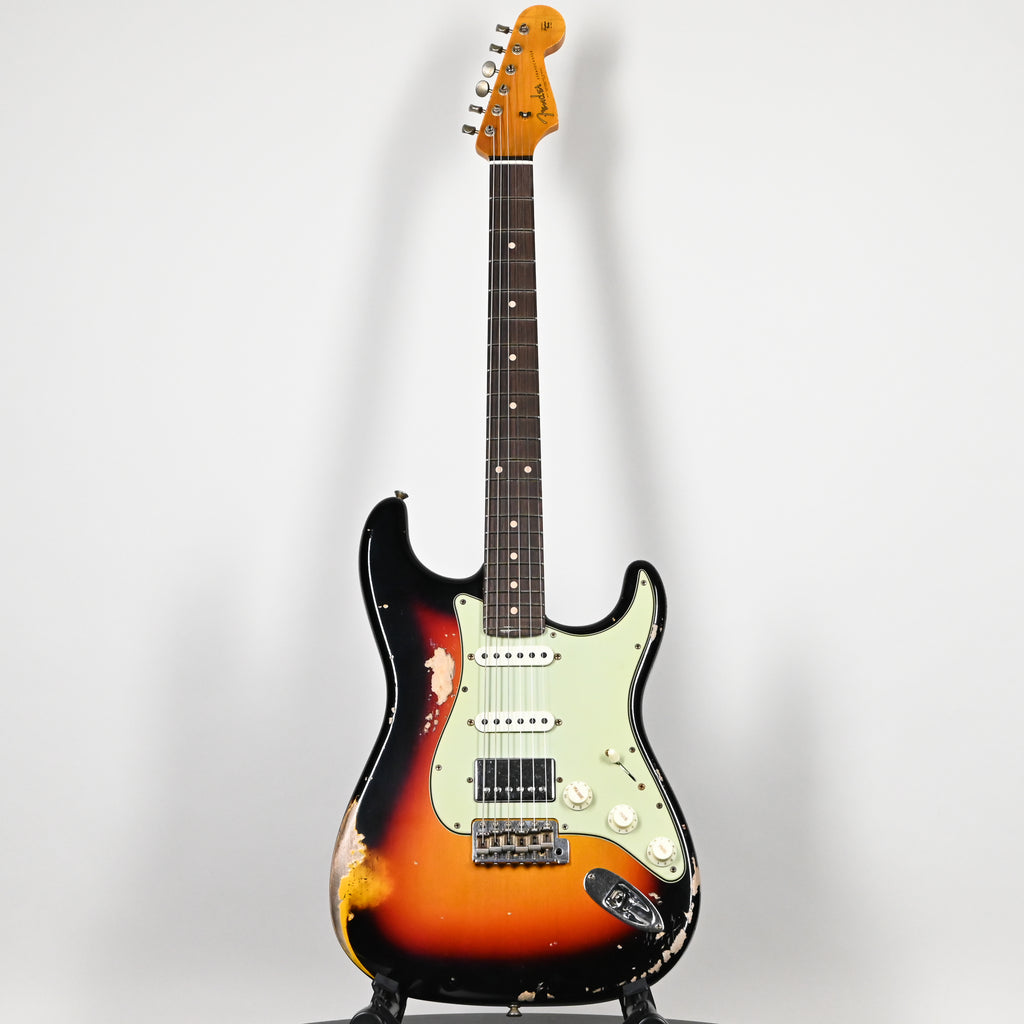 Fender Custom Shop '62 Stratocaster HSS w/ Alder Body, Heavy Relic- 3 Color Sunburst 2026 (R147952)