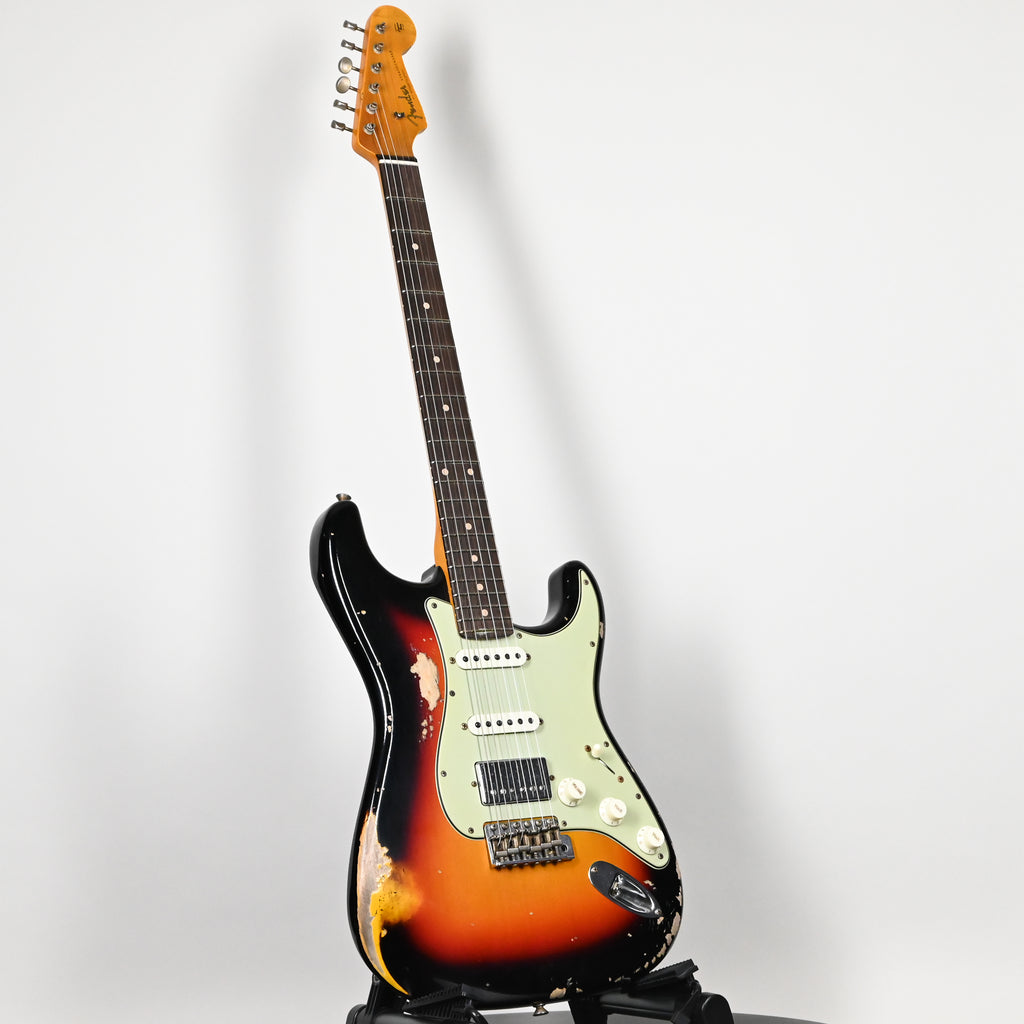 Fender Custom Shop '62 Stratocaster HSS w/ Alder Body, Heavy Relic- 3 Color Sunburst 2026 (R147952)
