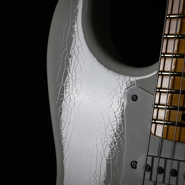 Fender Custom Shop Jimmie Vaughan Stratocaster Deluxe Closet Classic- Aged Olympic White 2025 (R144967)
