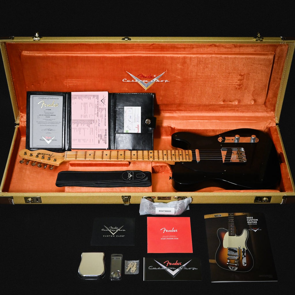 Fender Custom Shop 1951 Nocaster Journeyman- Black 2026 (R149594)