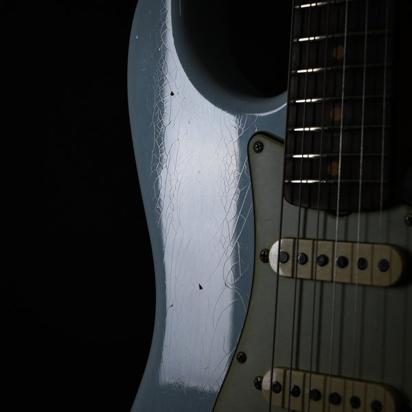 Fender Custom Shop Limited Edition '64 L-Series Stratocaster Journeyman- Faded Sonic Blue 2024 (L11436)