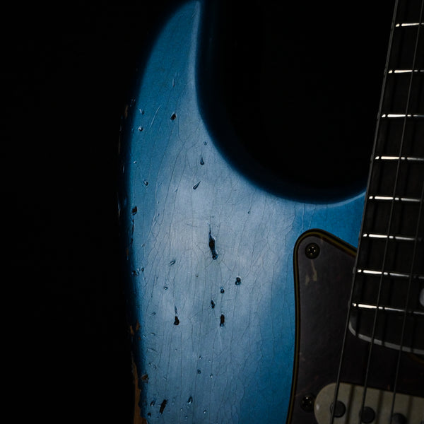 Fender Custom Shop Limited Edition '65 Stratocaster HSS, Heavy Relic- Aged Aqua Marine Metallic 2025 (CZ585172)