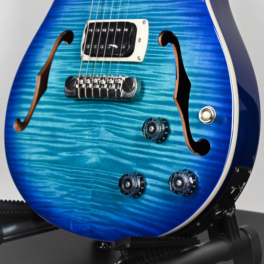 PRS SE Flat Back Hollowbody I Piezo Electric Guitar- Lake Blue 2026 (CTIH088944)