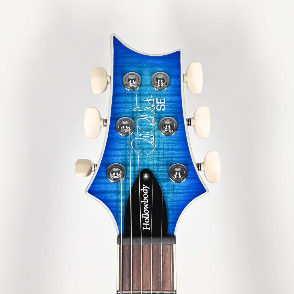 PRS SE Flat Back Hollowbody I Piezo Electric Guitar- Lake Blue 2026 (CTIH088944)