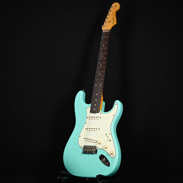 Fender Custom Shop Limited Edition 1959 Stratocaster Journeyman Relic- Super Faded Aged Sea Foam Green (CZ579699)