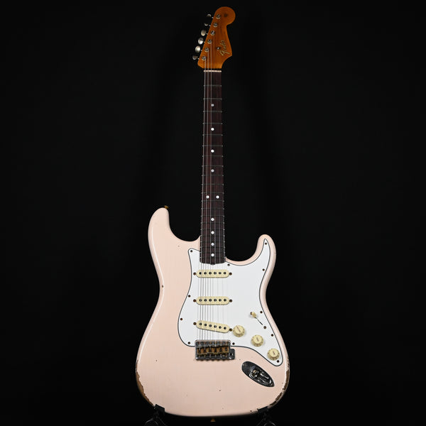 Fender Custom Limited Edition '64 Stratocaster Relic- Super Faded Aged Shell Pink 2024 (CZ581675)