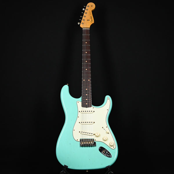 Fender Custom Shop Limited Edition 1959 Stratocaster Journeyman Relic- Super Faded Aged Sea Foam Green (CZ579699)