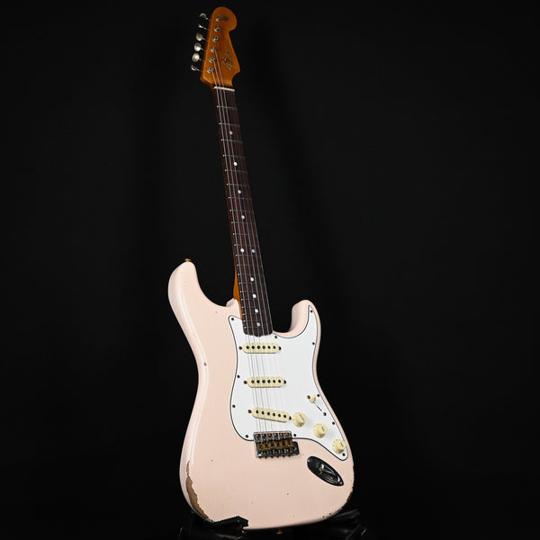 Fender Custom Limited Edition '64 Stratocaster Relic- Super Faded Aged Shell Pink 2024 (CZ581675)