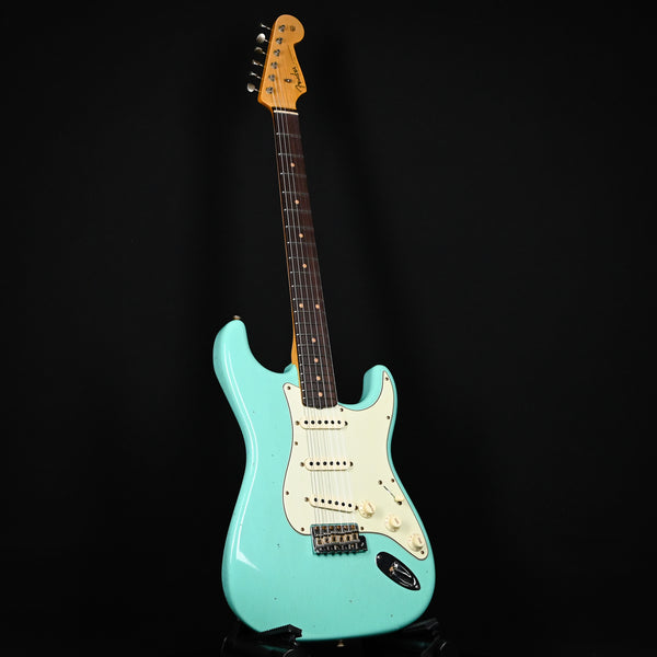 Fender Custom Shop Limited Edition 1959 Stratocaster Journeyman Relic- Super Faded Aged Sea Foam Green (CZ579699)