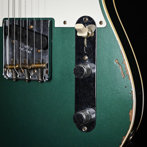 Fender Custom Shop '59 Telecaster Custom Relic- Aged Sherwood Metallic 2024 (CZ552314)