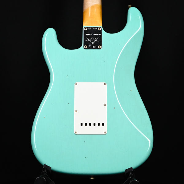 Fender Custom Shop Limited Edition 1959 Stratocaster Journeyman Relic- Super Faded Aged Sea Foam Green (CZ579699)