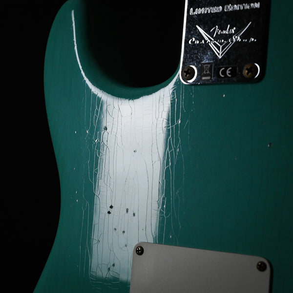 Fender Custom Shop Limited Edition 1959 Stratocaster Journeyman Relic- Super Faded Aged Sea Foam Green (CZ579699)