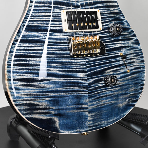 PRS Custom 24 w/ 10-Top & DMO Pickups- Faded Whale Blue 2025 (0417665)