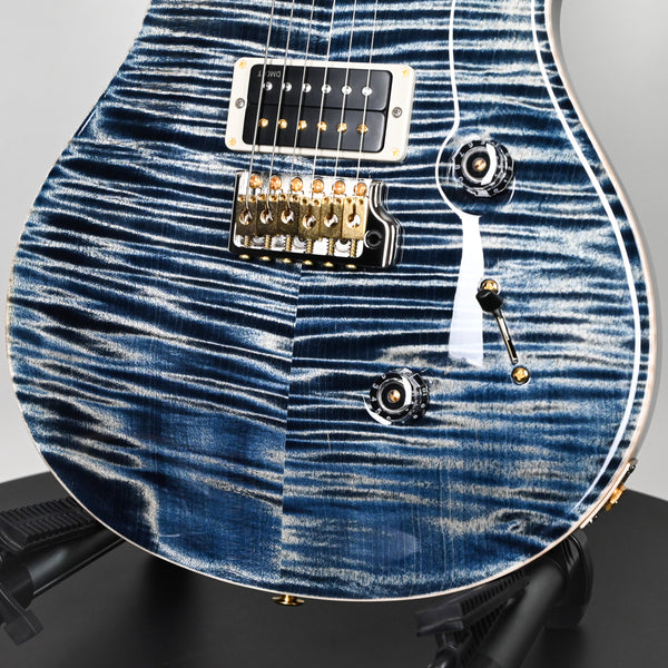 PRS Custom 24 w/ 10-Top & DMO Pickups- Faded Whale Blue 2025 (0417665)
