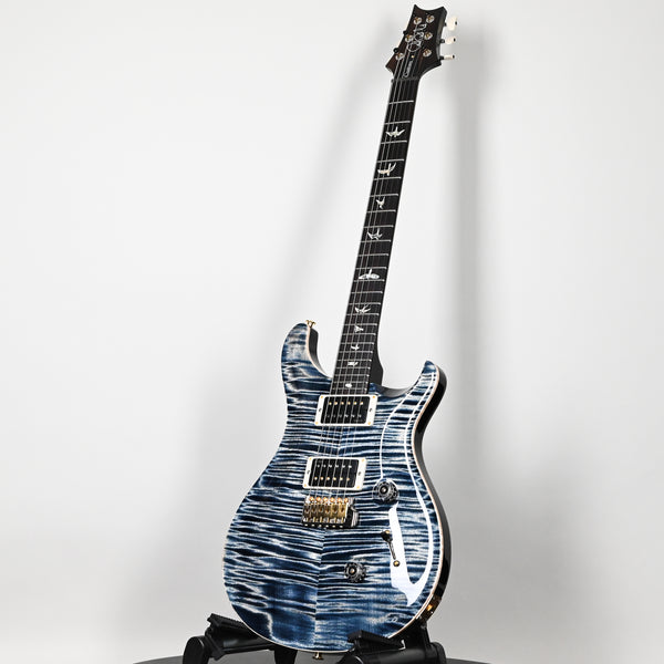 PRS Custom 24 w/ 10-Top & DMO Pickups- Faded Whale Blue 2025 (0417665)