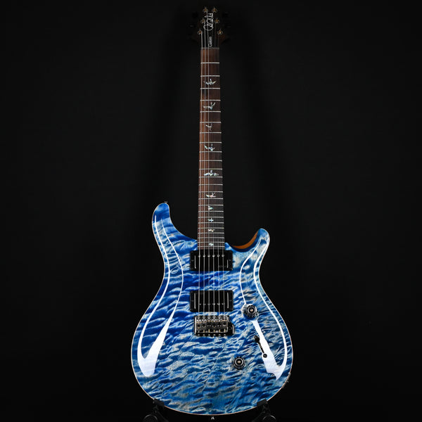 PRS Custom 24 Wood Library w/ 10-Top, Brazilian Rosewood, & 58/15 LT Pickups- Faded Blue Jean 2026 (0422581)