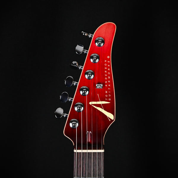 Tom Anderson Custom Drop Top Classic Electric Guitar- Red Surf w/ Binding 2025 (07-16-25A)