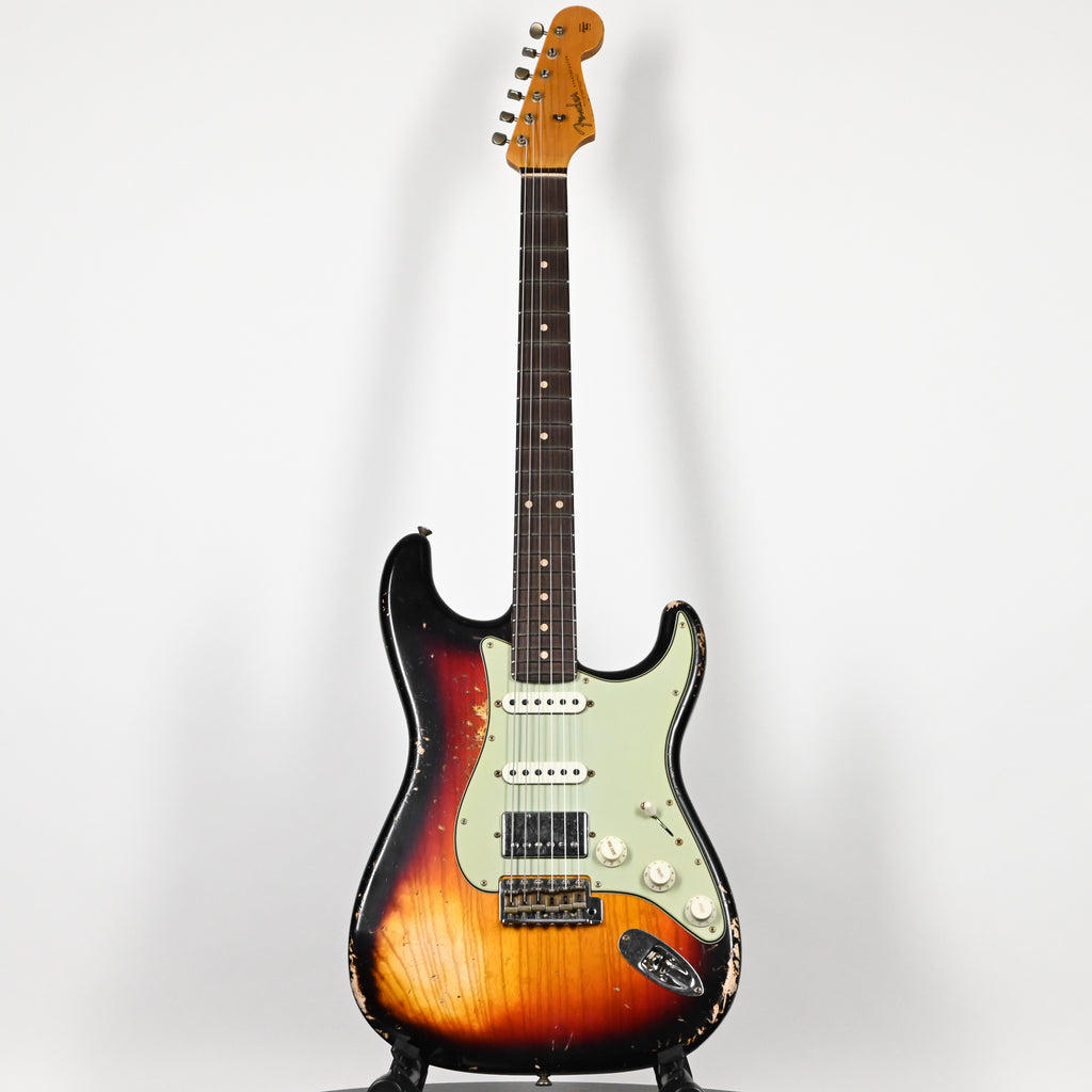 Fender Custom Shop '62 Stratocaster HSS w/ Ash Body, Heavy Relic- 3 Color Sunburst 2026 (R148461)