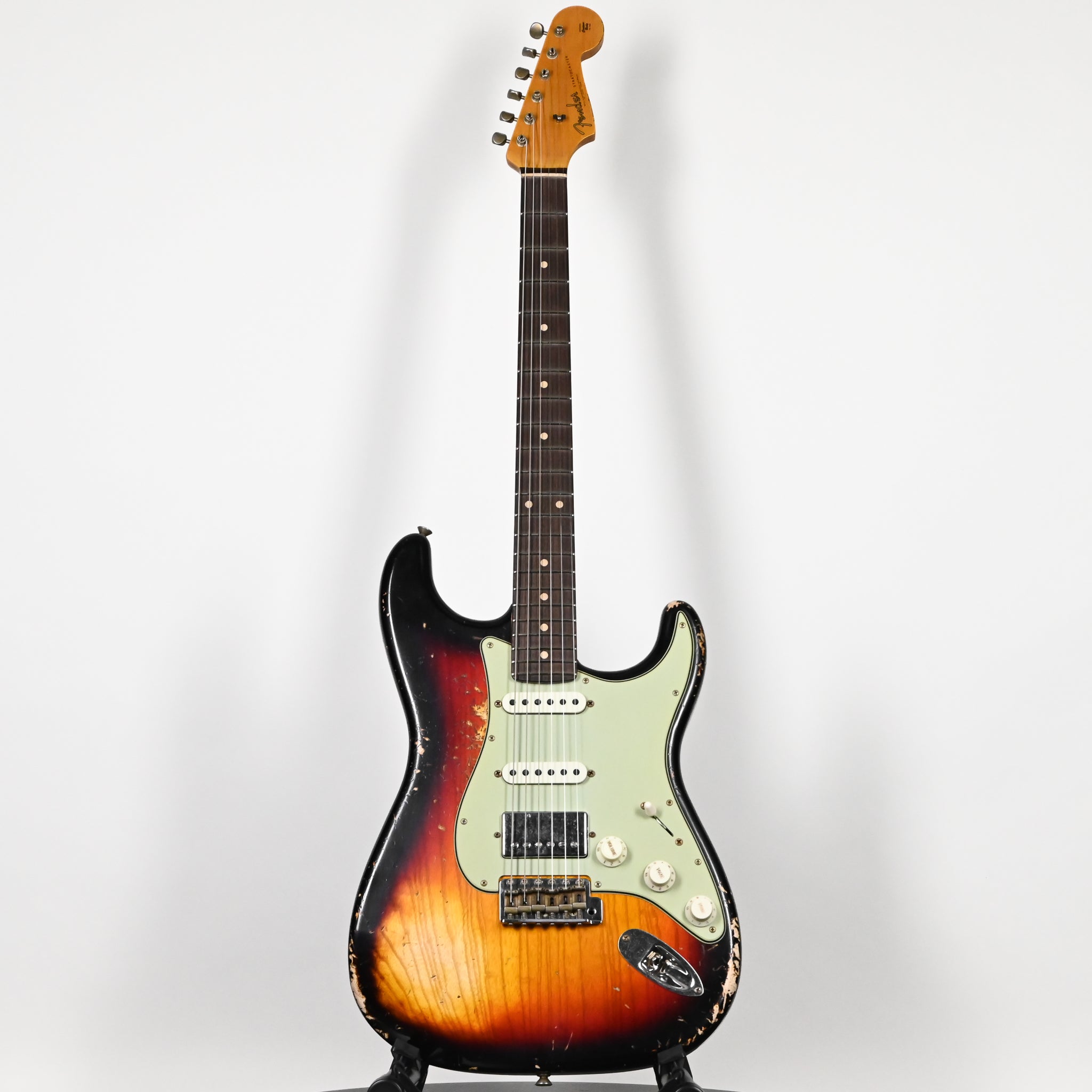Fender Custom Shop '62 Stratocaster HSS w/ Ash Body, Heavy Relic- 3 Color Sunburst 2026 (R148461)