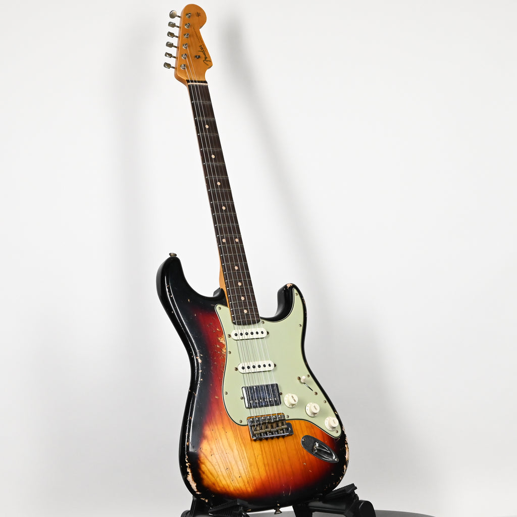 Fender Custom Shop '62 Stratocaster HSS w/ Ash Body, Heavy Relic- 3 Color Sunburst 2026 (R148461)