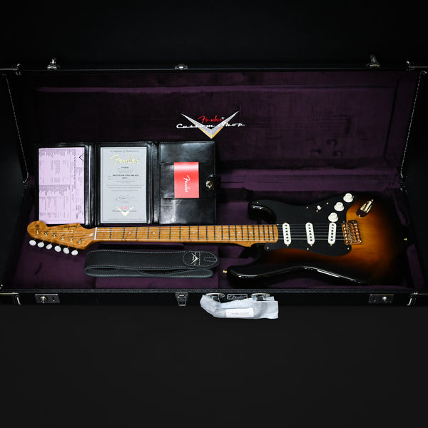 Fender Custom Shop American Custom Stratocaster NOS- Wide Fade Chocolate 2 Tone Sunburst 2025 (XN16717)