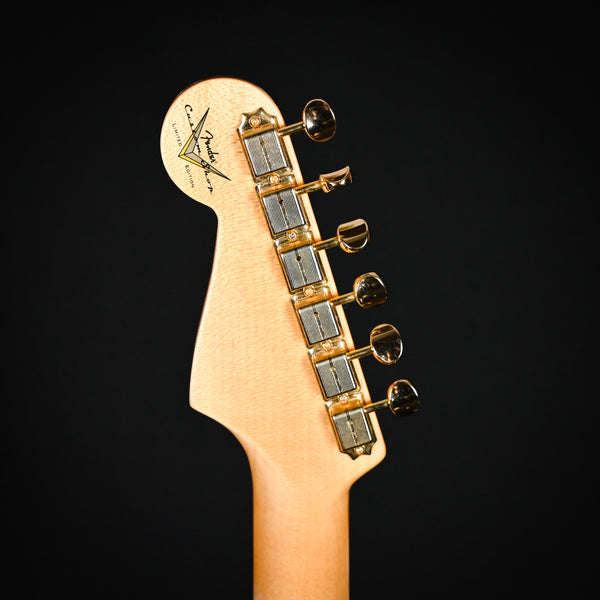 Fender Custom Shop Limited-Edition '65 Dual-Mag Strat Journeyman Relic- Aged Sage Green Metallic (CZ570830)