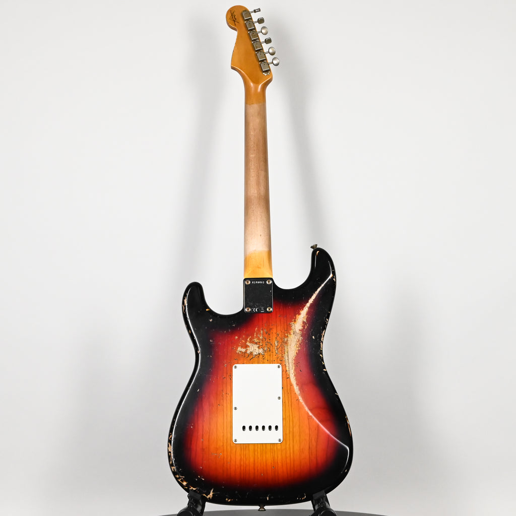 Fender Custom Shop '62 Stratocaster HSS w/ Ash Body, Heavy Relic- 3 Color Sunburst 2026 (R148461)