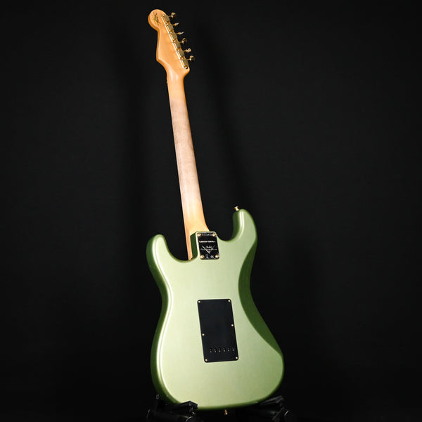 Fender Custom Shop Limited-Edition '65 Dual-Mag Strat Journeyman Relic- Aged Sage Green Metallic (CZ570830)