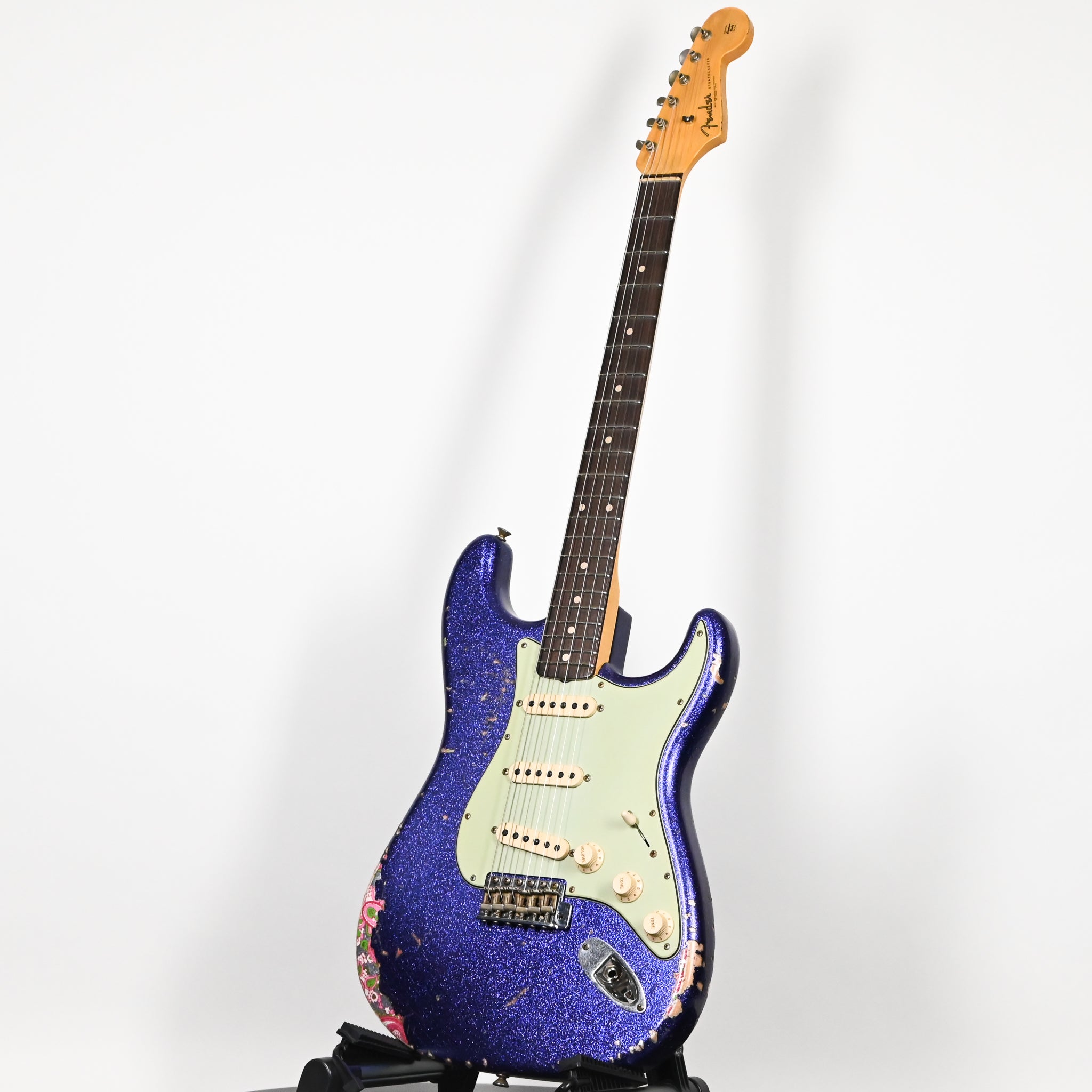 Fender Custom Shop 1962 Stratocaster w/ Josefina Handwound Pickups, Heavy Relic- Purple Sparkle/ Pink Paisley 2026 (R148255)