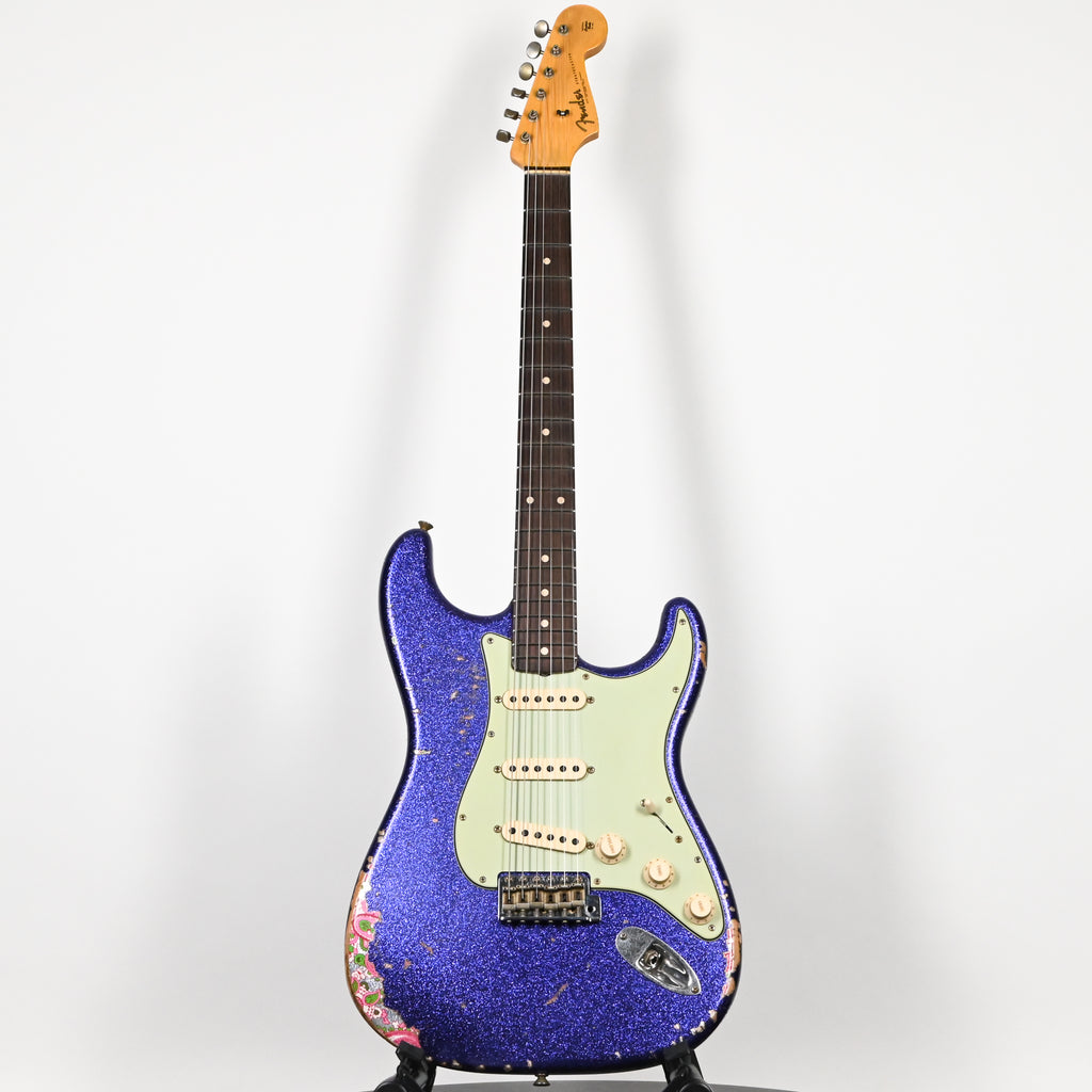 Fender Custom Shop 1962 Stratocaster w/ Josefina Handwound Pickups, Heavy Relic- Purple Sparkle/ Pink Paisley 2026 (R148255)