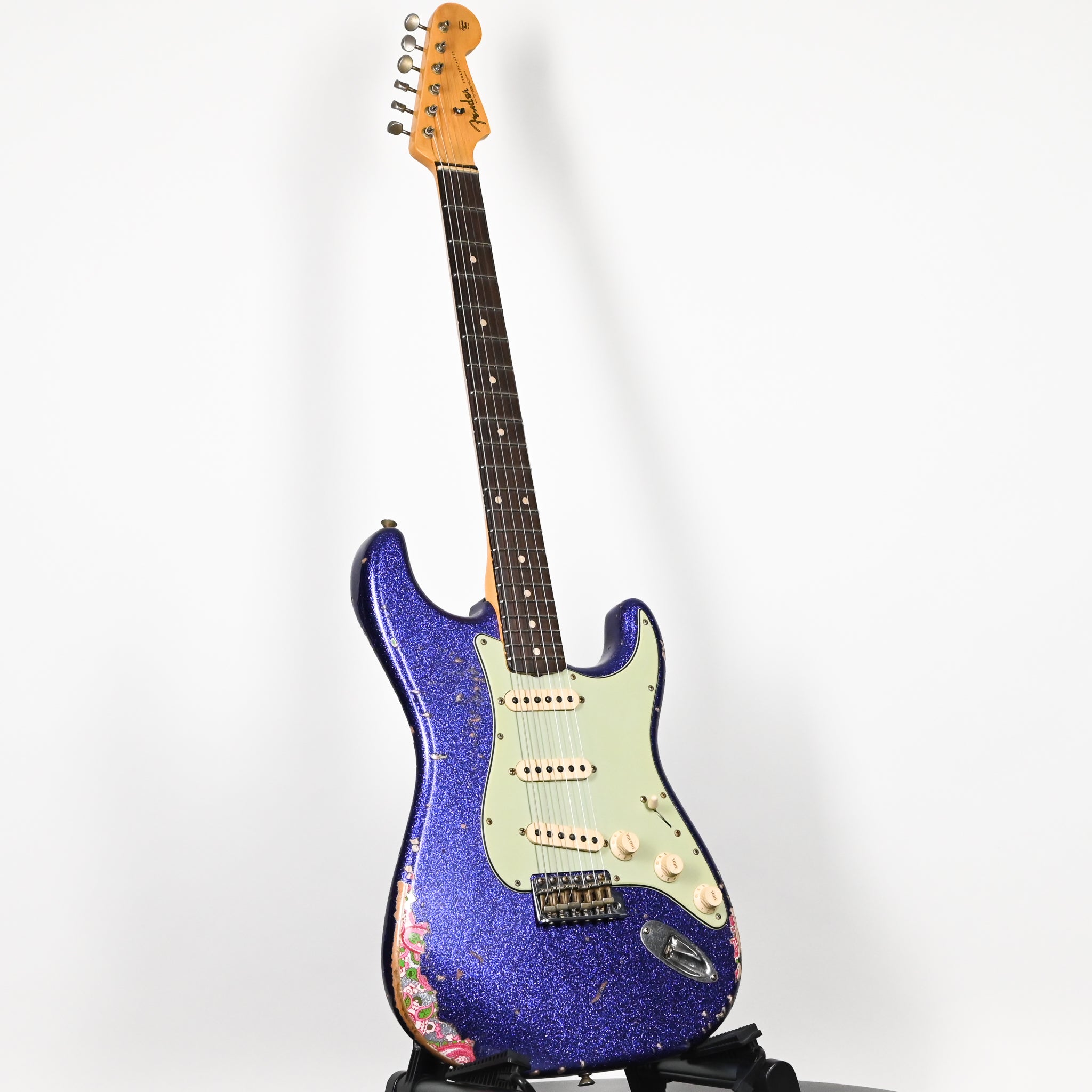 Fender Custom Shop 1962 Stratocaster w/ Josefina Handwound Pickups, Heavy Relic- Purple Sparkle/ Pink Paisley 2026 (R148255)