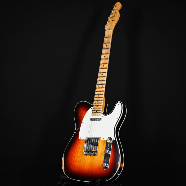 Fender Custom Shop '59 Telecaster Custom Relic- Wide Fade Chocolate 3 Tone Sunburst 2024 (CZ582558)