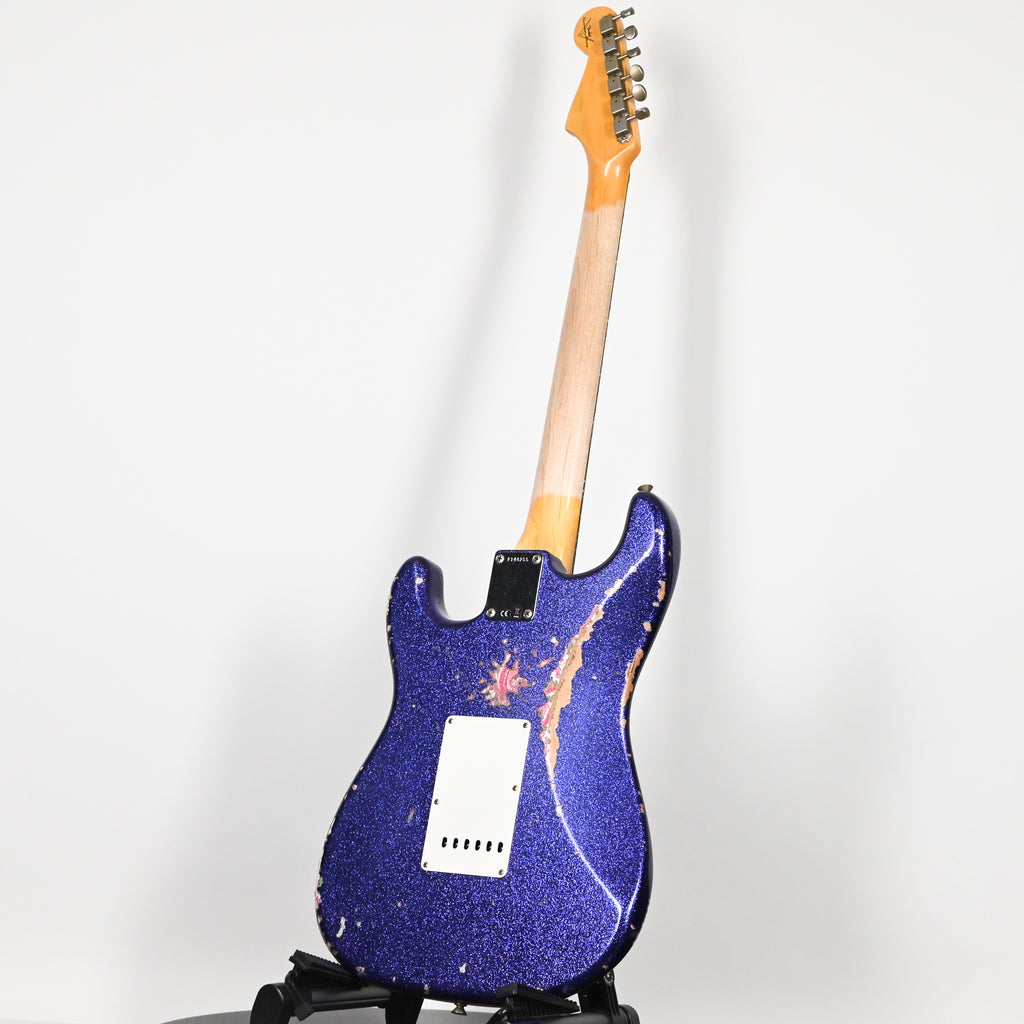 Fender Custom Shop 1962 Stratocaster w/ Josefina Handwound Pickups, Heavy Relic- Purple Sparkle/ Pink Paisley 2026 (R148255)