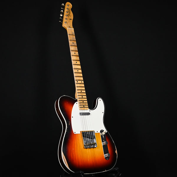 Fender Custom Shop '59 Telecaster Custom Relic- Wide Fade Chocolate 3 Tone Sunburst 2024 (CZ582558)